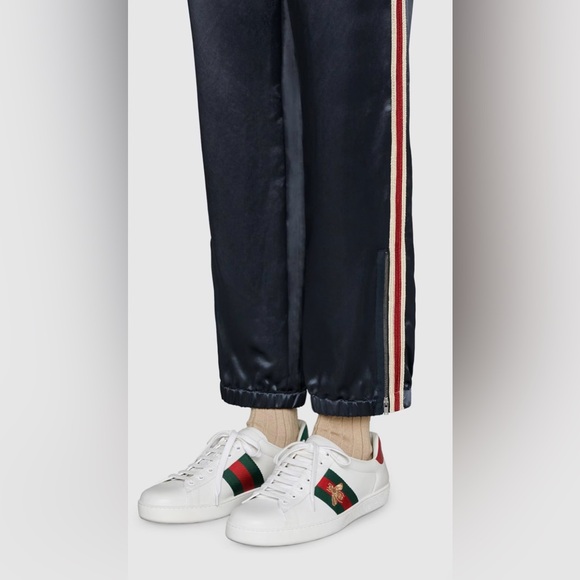 GUCCI MEN'S ACE SNEAKER WITH EMBROIDERY - Picture 4 of 12